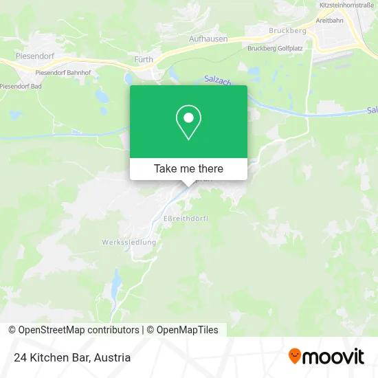 24 Kitchen Bar map