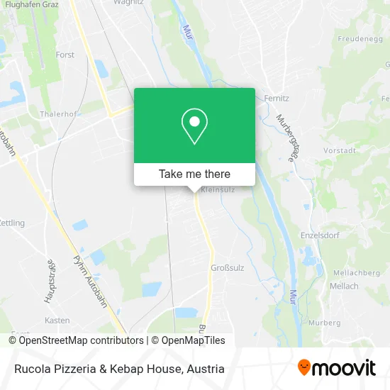 Rucola Pizzeria & Kebap House map