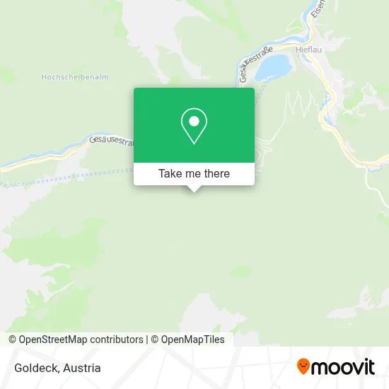 Goldeck map