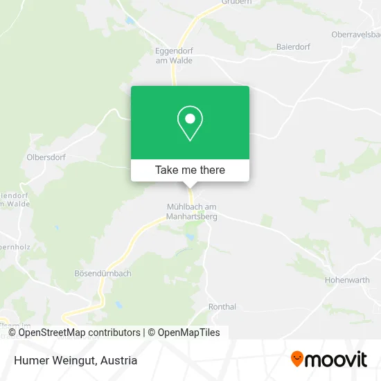 Humer Weingut map