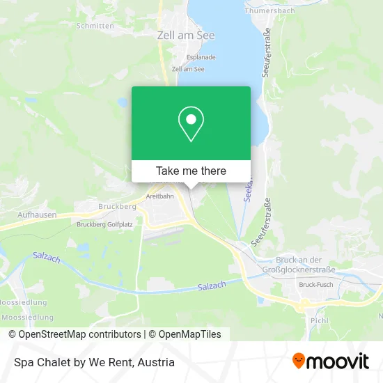 Spa Chalet by We Rent map
