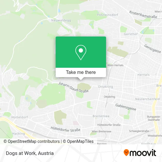 Dogs at Work map