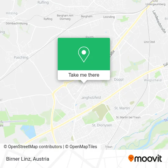 Birner Linz map