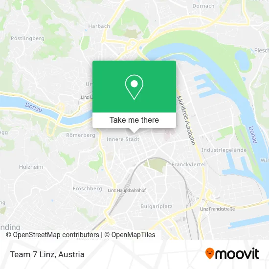 Team 7 Linz map