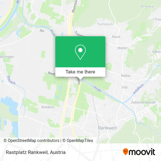 Rastplatz Rankweil map