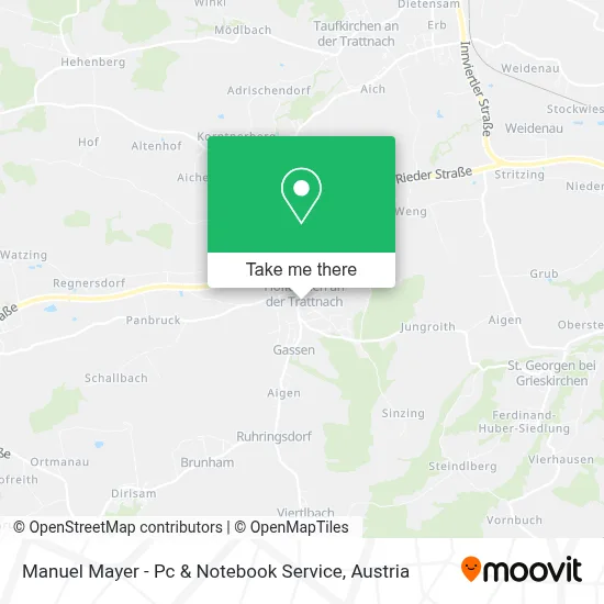Manuel Mayer - Pc & Notebook Service map