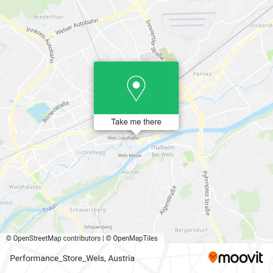 Performance_Store_Wels map