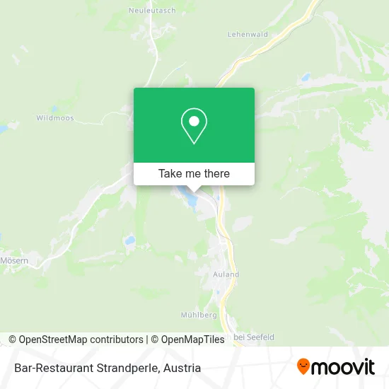 Bar-Restaurant Strandperle map