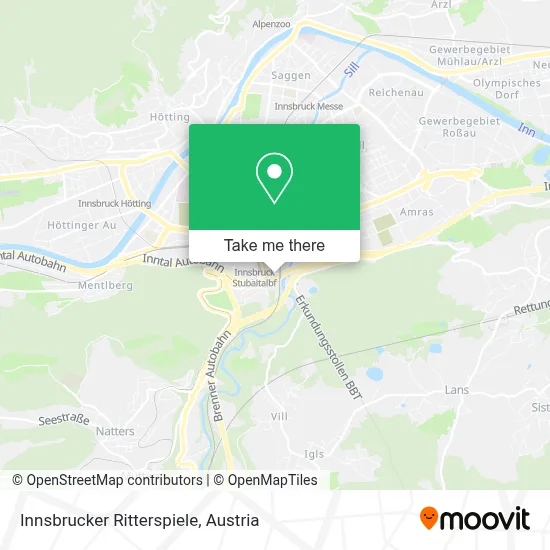 Innsbrucker Ritterspiele map