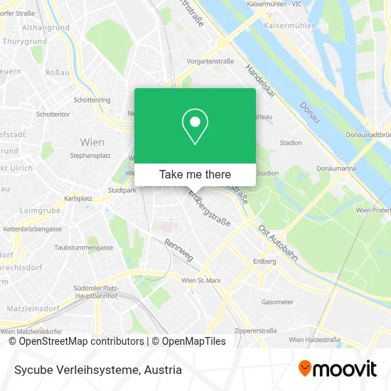 Sycube Verleihsysteme map