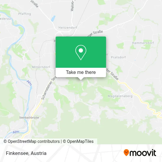Finkensee map