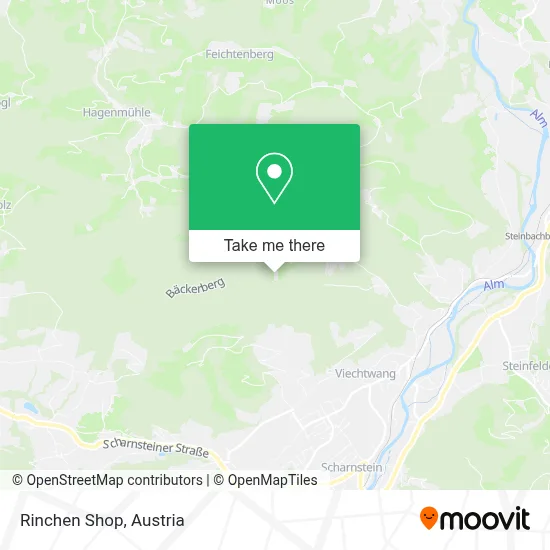 Rinchen Shop map