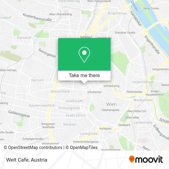 Welt Cafe map