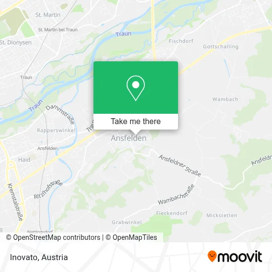 Inovato map