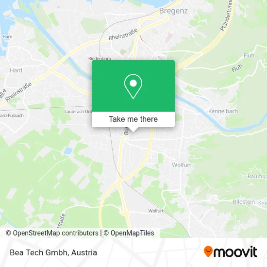 Bea Tech Gmbh map