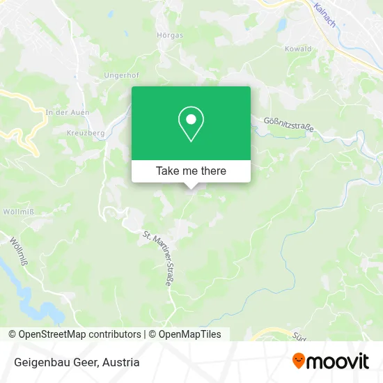 Geigenbau Geer map