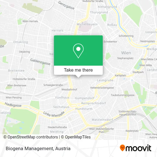 Biogena Management map