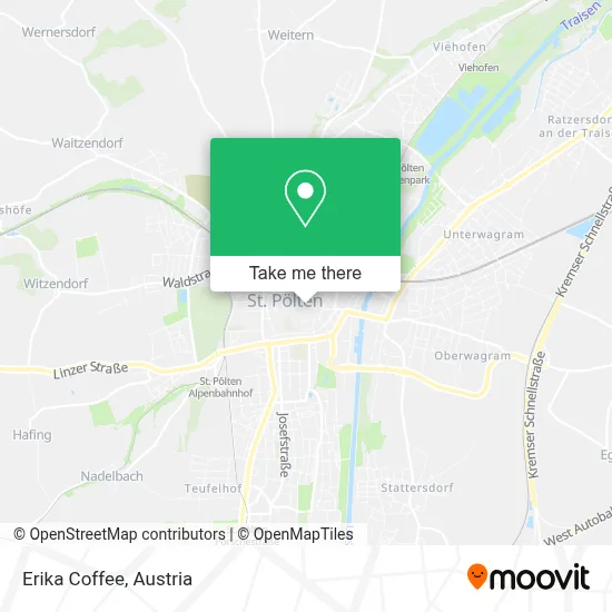 Erika Coffee map