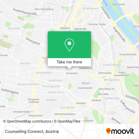 Counseling Connect map