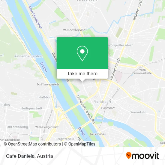 Cafe Daniela map