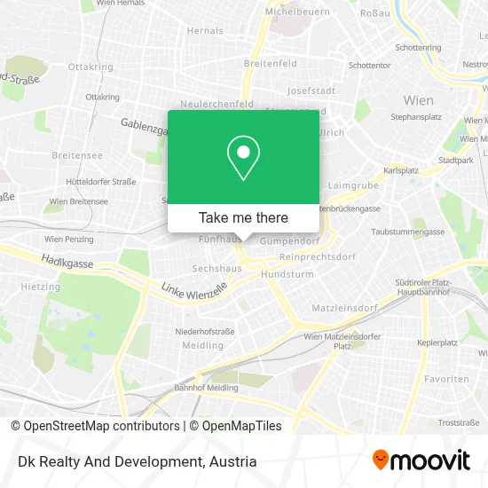 Dk Realty And Development map