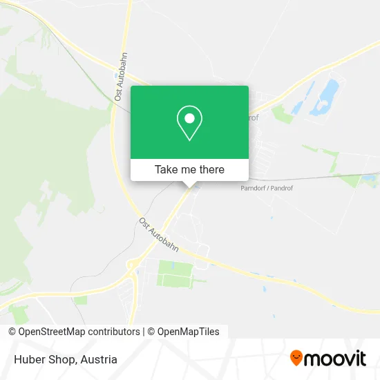 Huber Shop map
