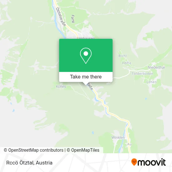 Rccö Ötztal map