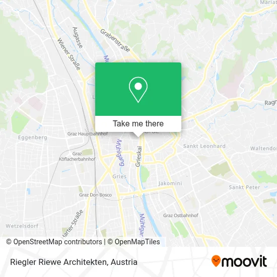 Riegler Riewe Architekten map
