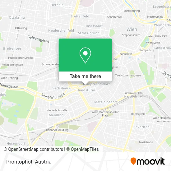 Prontophot map