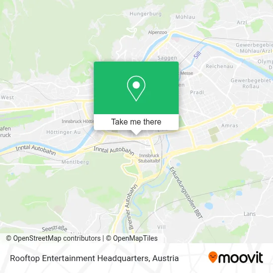 Rooftop Entertainment Headquarters map