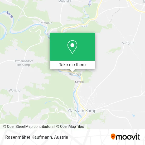 Rasenmäher Kaufmann map
