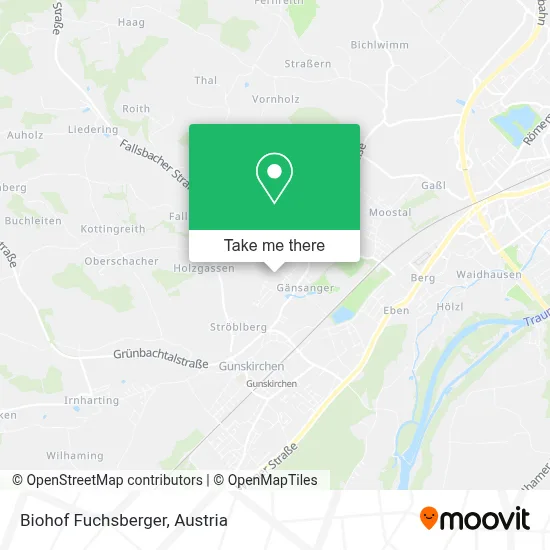 Biohof Fuchsberger map