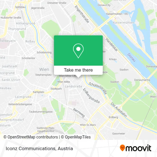 Iconz Communications map