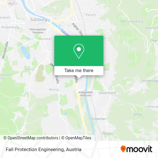 Fall Protection Engineering map