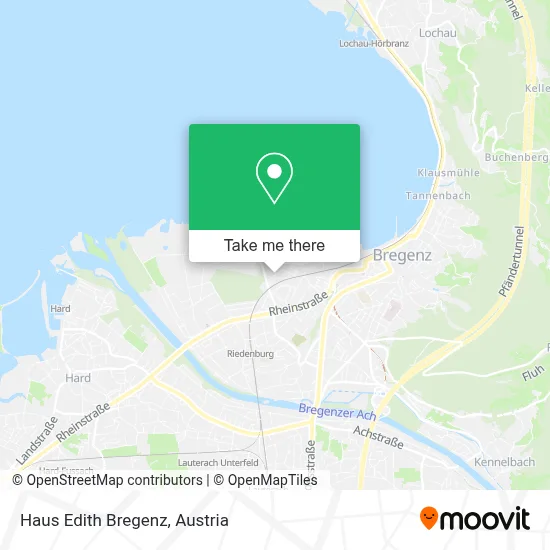 Haus Edith Bregenz map