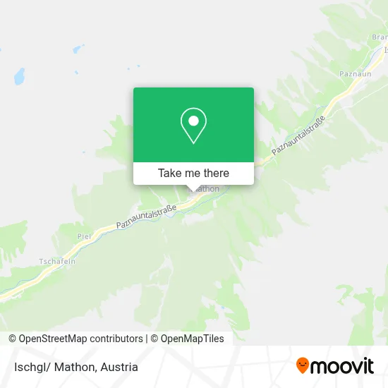 Ischgl/ Mathon map