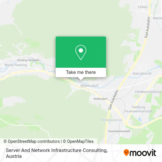 Server And Network Infrastructure Consulting map