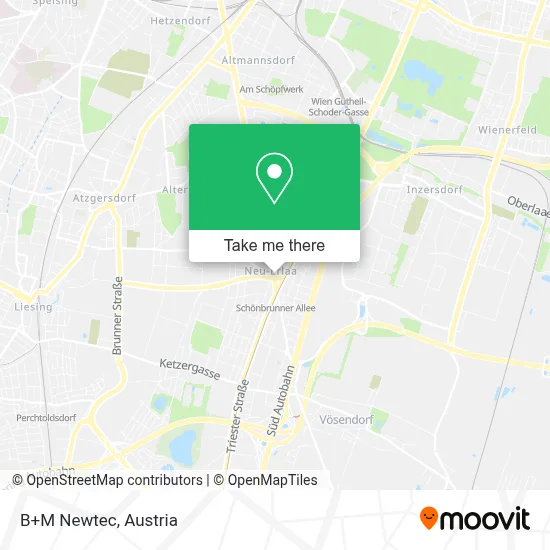 B+M Newtec map