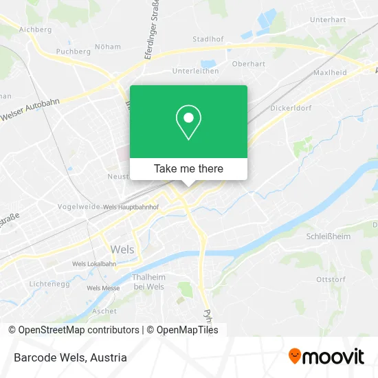 Barcode Wels map