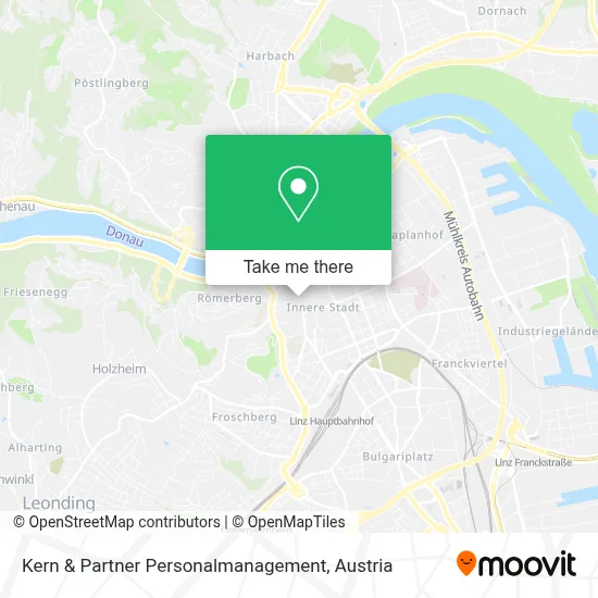 Kern & Partner Personalmanagement map