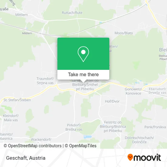 Geschaft map