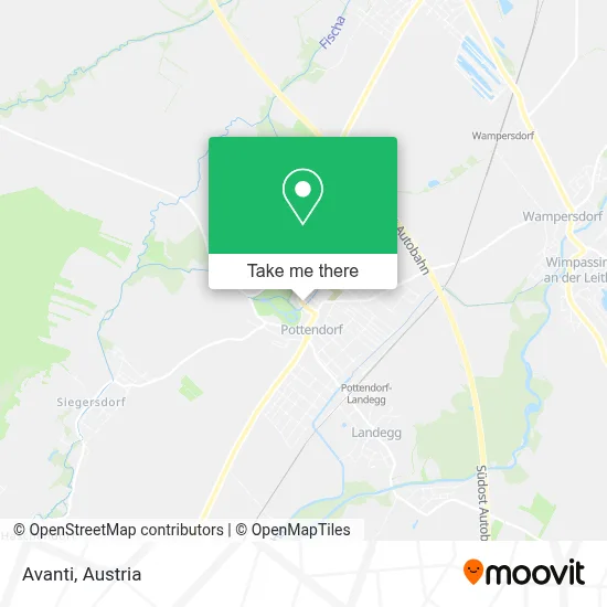 Avanti map
