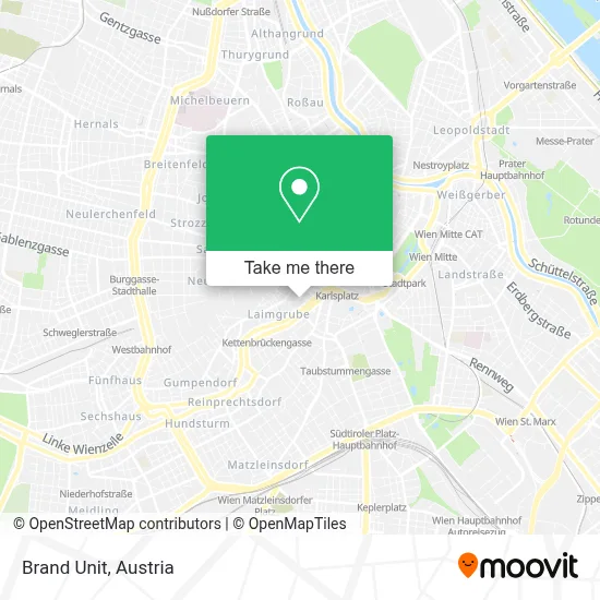 Brand Unit map