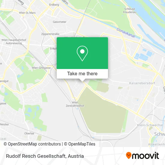 Rudolf Resch Gesellschaft map