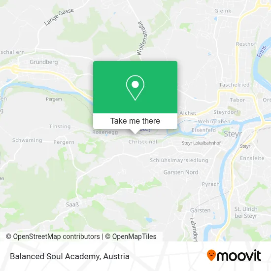 Balanced Soul Academy map