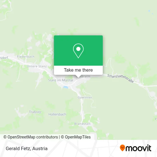 Gerald Fetz map
