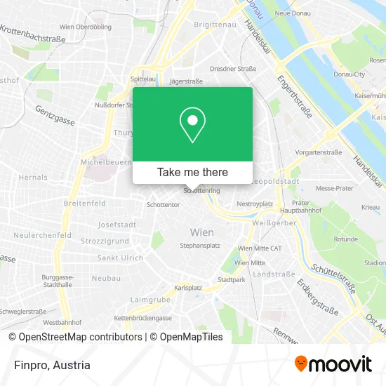 Finpro map