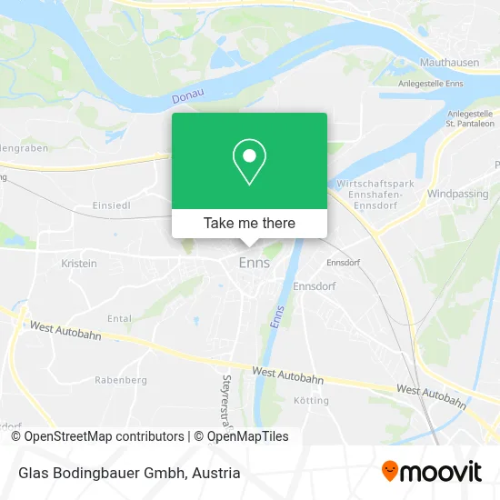Glas Bodingbauer Gmbh map