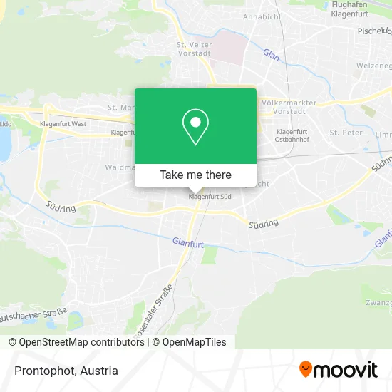 Prontophot map