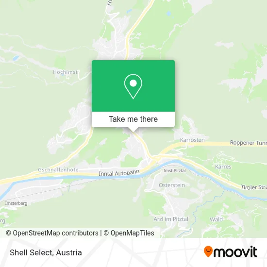 Shell Select map